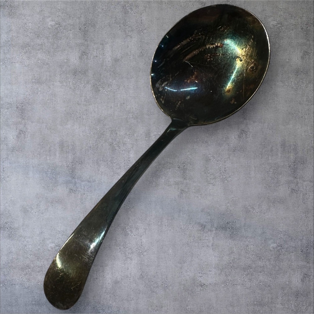 Vintage Sauce Ladle, Small - Silver Plate, Made in England